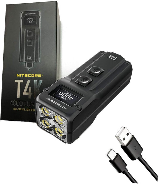 Nitecore T4K 4000 Lumen Flashlight